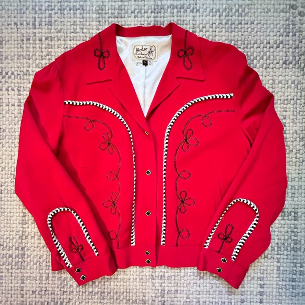 Vintage 90's Rodeo Ranchwear Rockabilly jacket